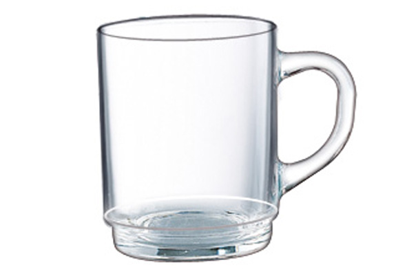 Arcoroc Mug Transp. empil.25 cl - 6 pcs